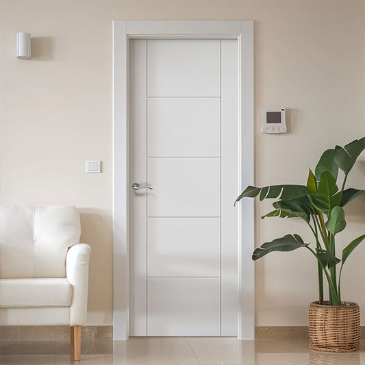 20-minute fire-rated door with white primer