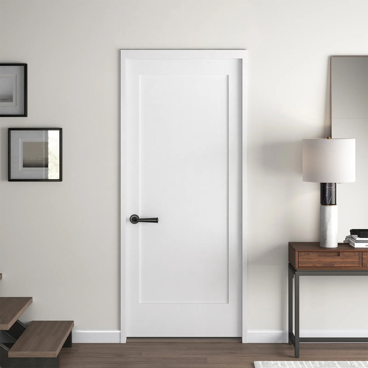 UWG 1-Panel Primed Interior Shaker Door