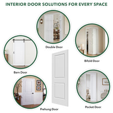 UWG 2-Panel Primed Interior Shaker Door