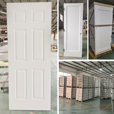 20-minute fire-rated door with white primer