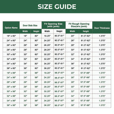 UWG 2-Panel Primed Interior Shaker Door