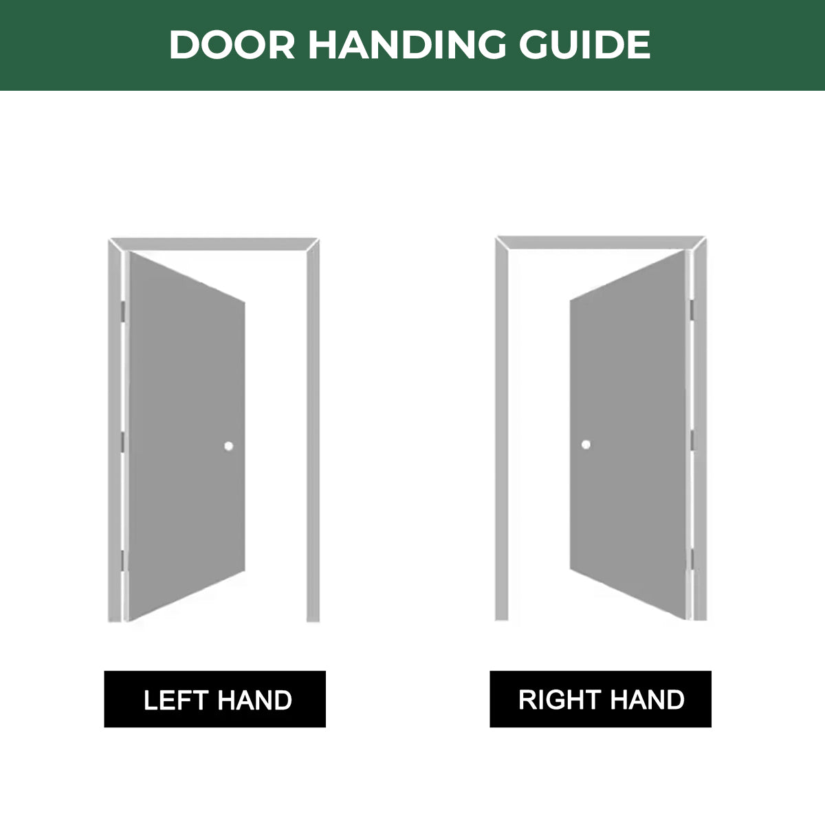 UWG 2-Panel Primed Interior Shaker Door