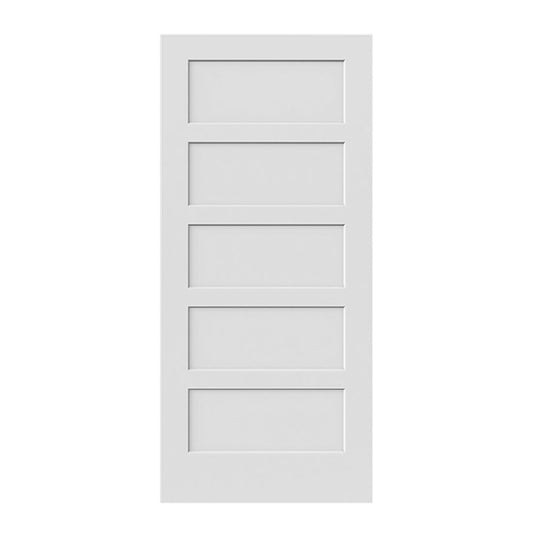UWG 5-Panel Primed Interior Shaker Door